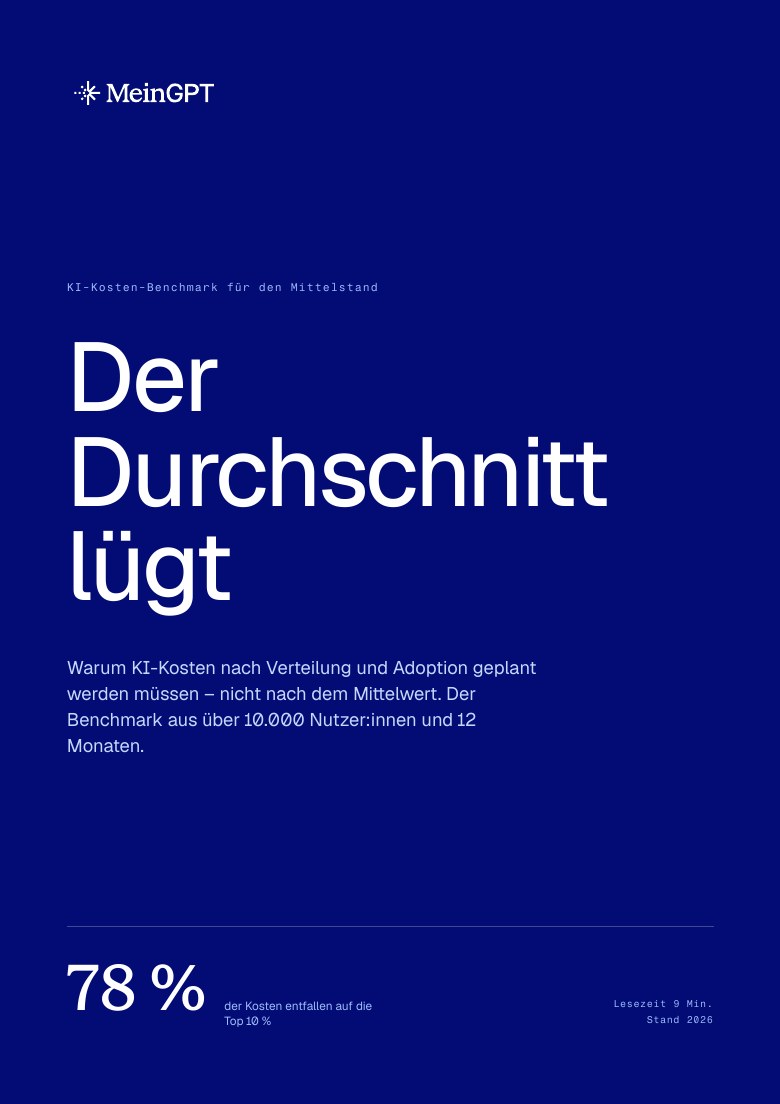 Der Durchschnitt lügt – der KI-Kosten-Benchmark